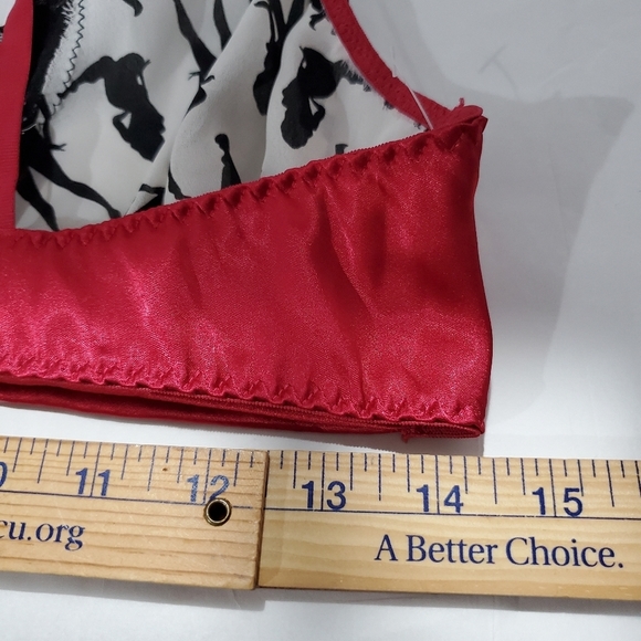 PAMELA ANDERSON BRA Super Rare Size L Awesome Rare Pattern - Picture 11 of 14